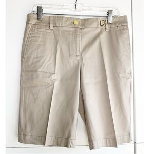 Anne Klein Bermuda Shorts Khaki Size 6